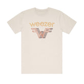 Weezer - W Repeat - Natural T-shirt